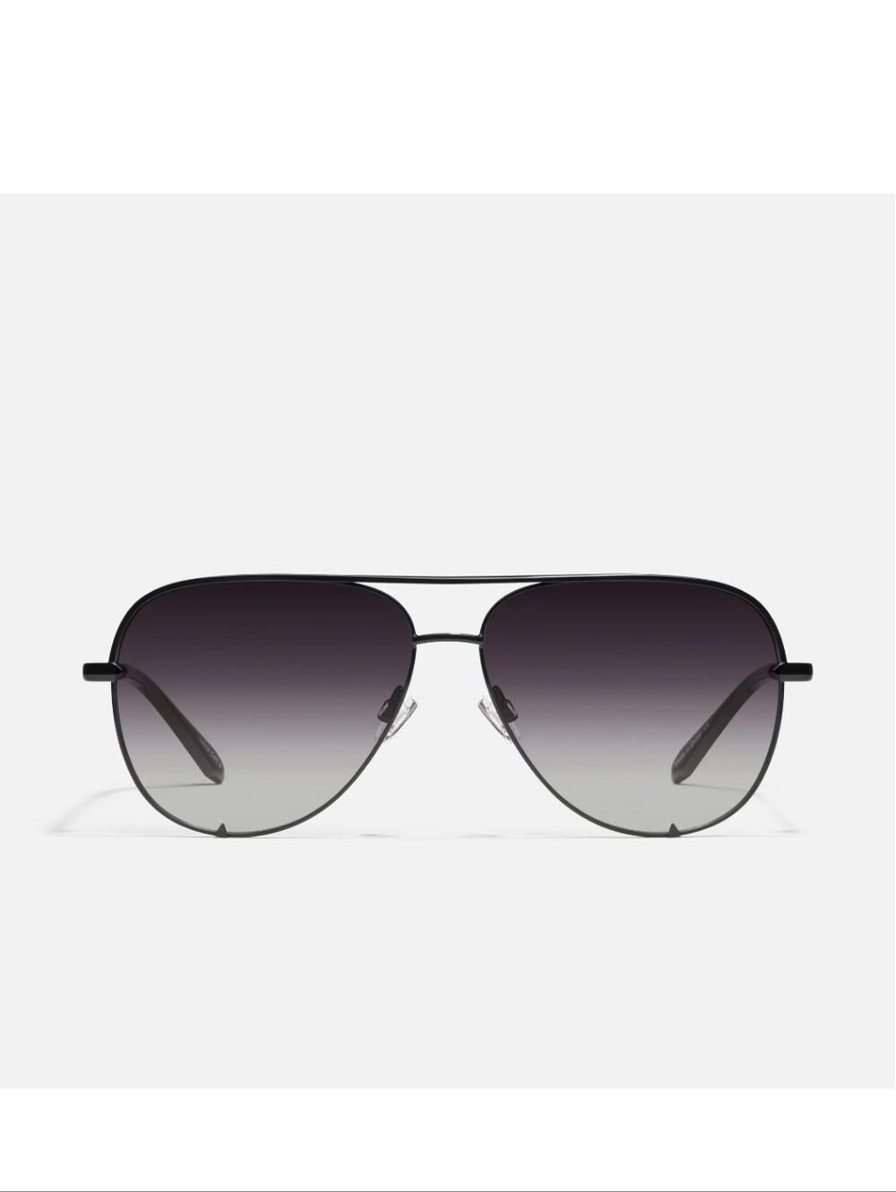 Quay Australia High Key 64mm  Oversize Aviator Sunglasses